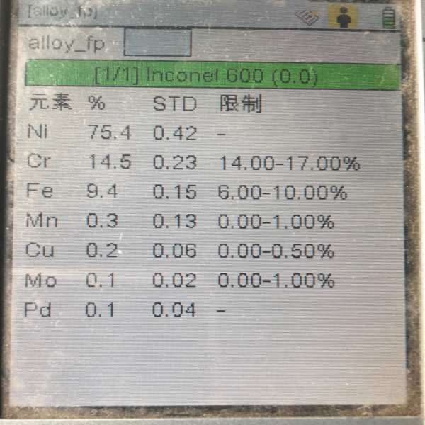 Inconel 600 / UNS N06600 / 2.4816